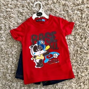 Boy Tee & Shorts Set